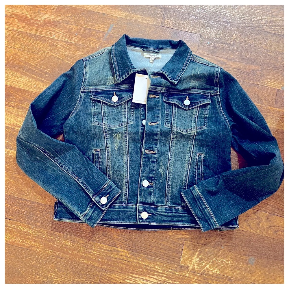 22 Boho Fabulous Denim Jean Jacket - Picture 3 of 3